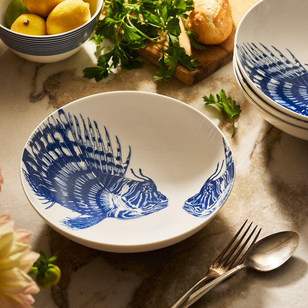 Caskata, Spiky Fish Entrée Bowl Single