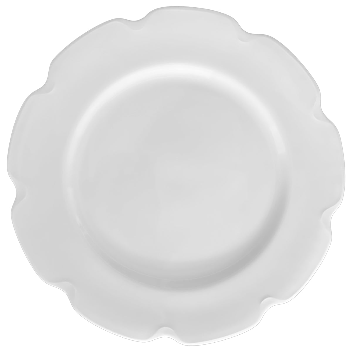 Grace Charger Plate White - Caskata