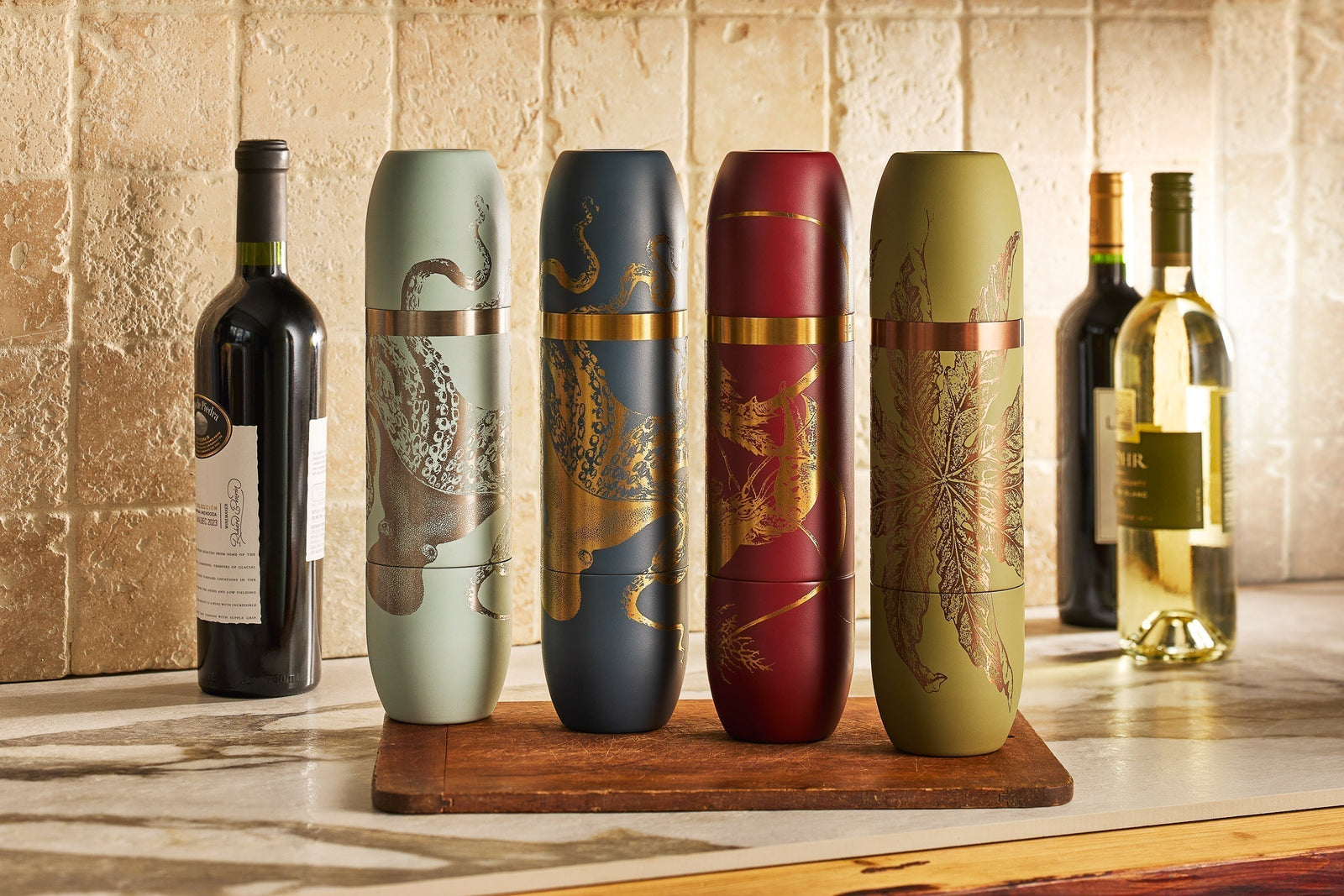 An Entertainer’s Secret Weapon: Stainless Steel Wine Glasses