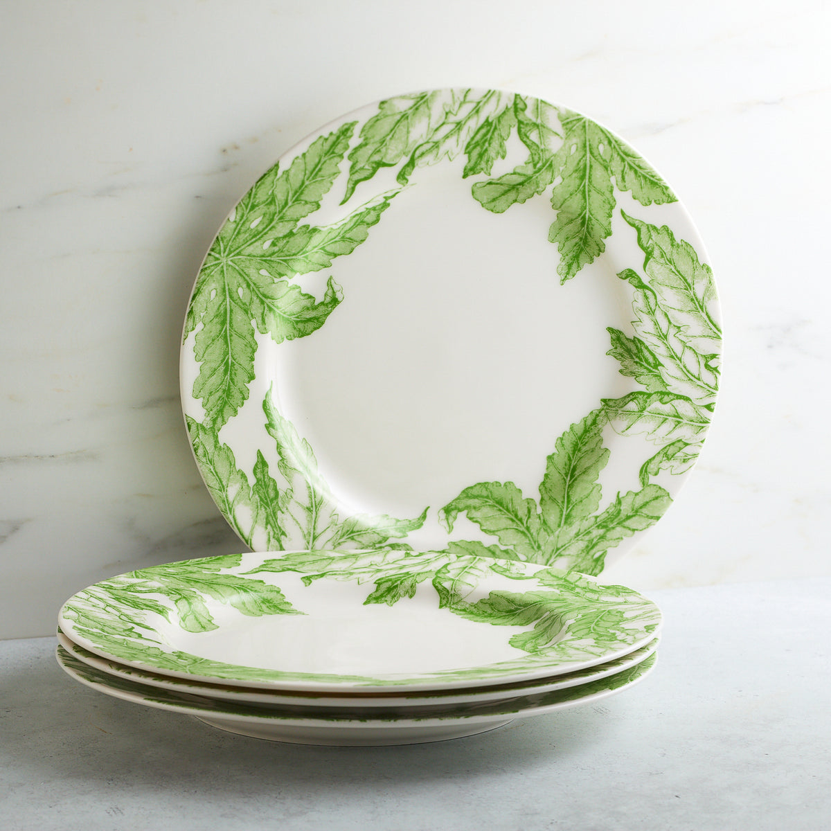 Freya Rimmed Dinner Plate - Caskata