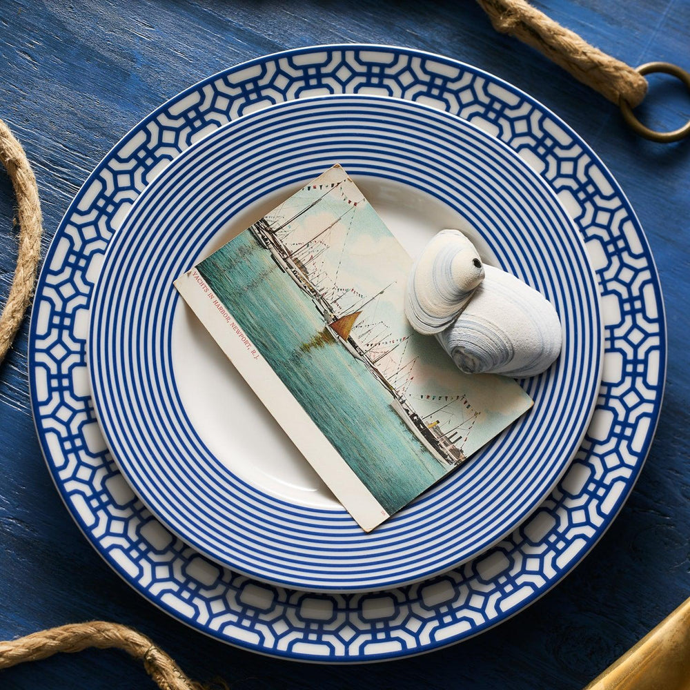 Newport Garden Gate Rimmed Dinner Plate image 8