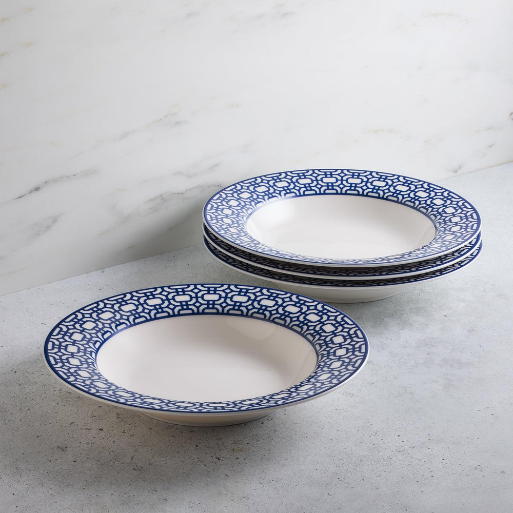 Newport Garden Gate Rimmed Soup Bowl image 5