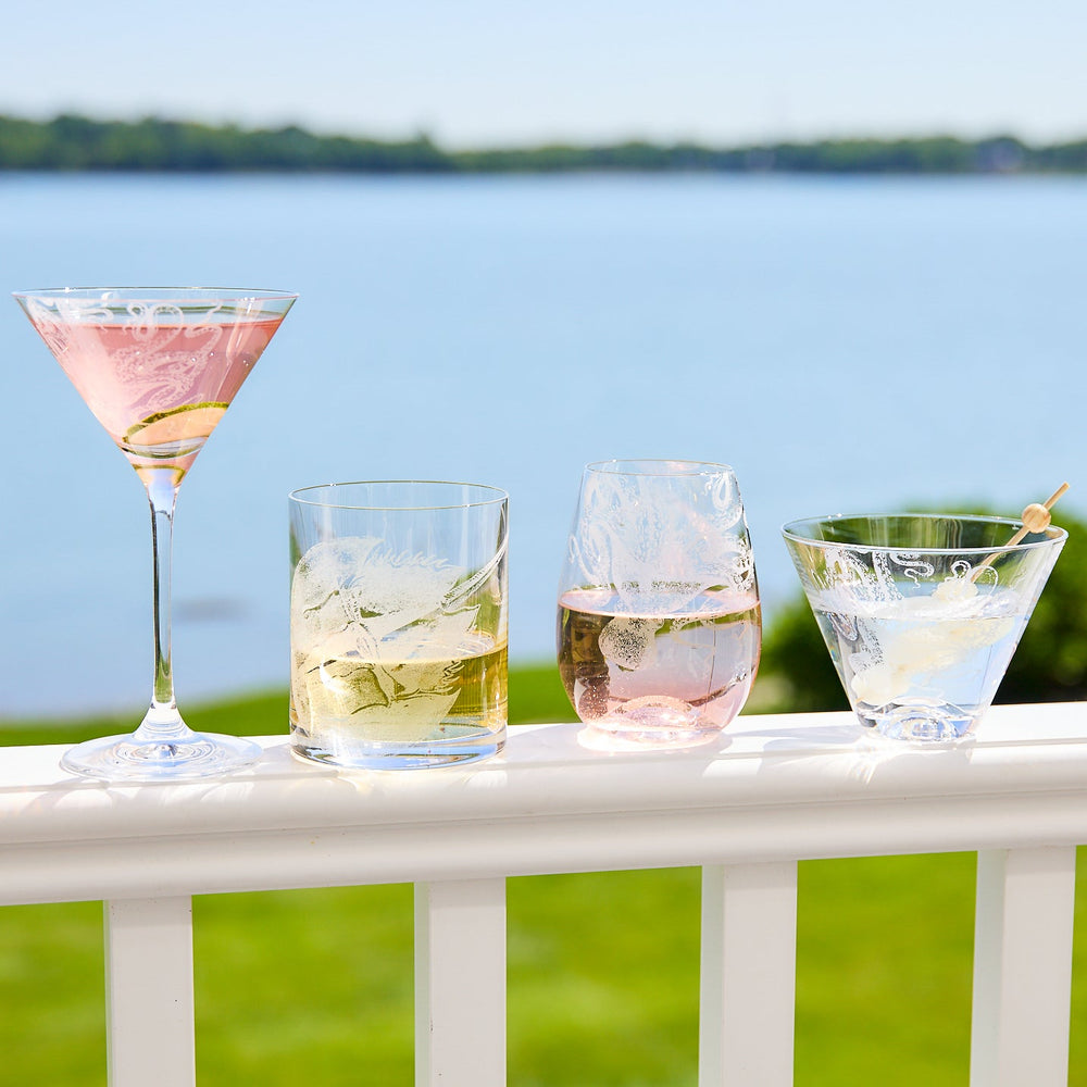 Lucy Stemless Martini Glasses image 8