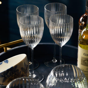 Quinn Clear White Wine Glasses thumbnail 4