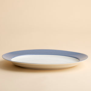 Newport Stripe Oval Rimmed Platter thumbnail 3