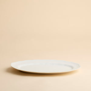 Stella White Scalloped Platter thumbnail 4