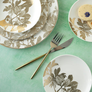 Arbor Gold Canapé Plates Boxed Set/4 - Caskata