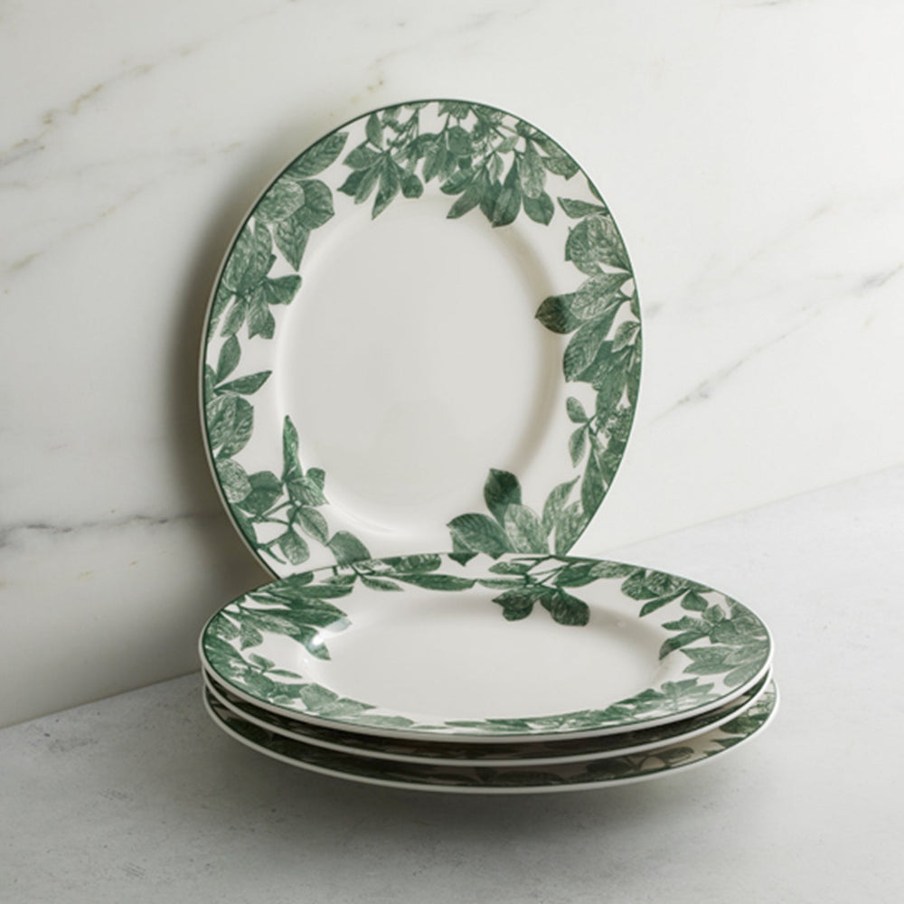 Arbor Green Rimmed Salad Plate image 9