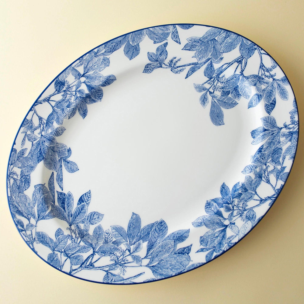 Arbor Oval Rimmed Platter image 5