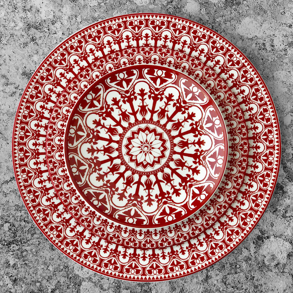Casablanca Crimson Salad Plate image 3