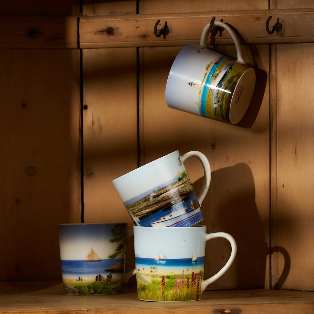 Caskata X Felix Doolittle By the Sea Mugs, Set of 4 image 4