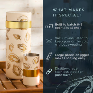 Caskata x High Camp Oysters Batch Cocktail Shaker thumbnail 4