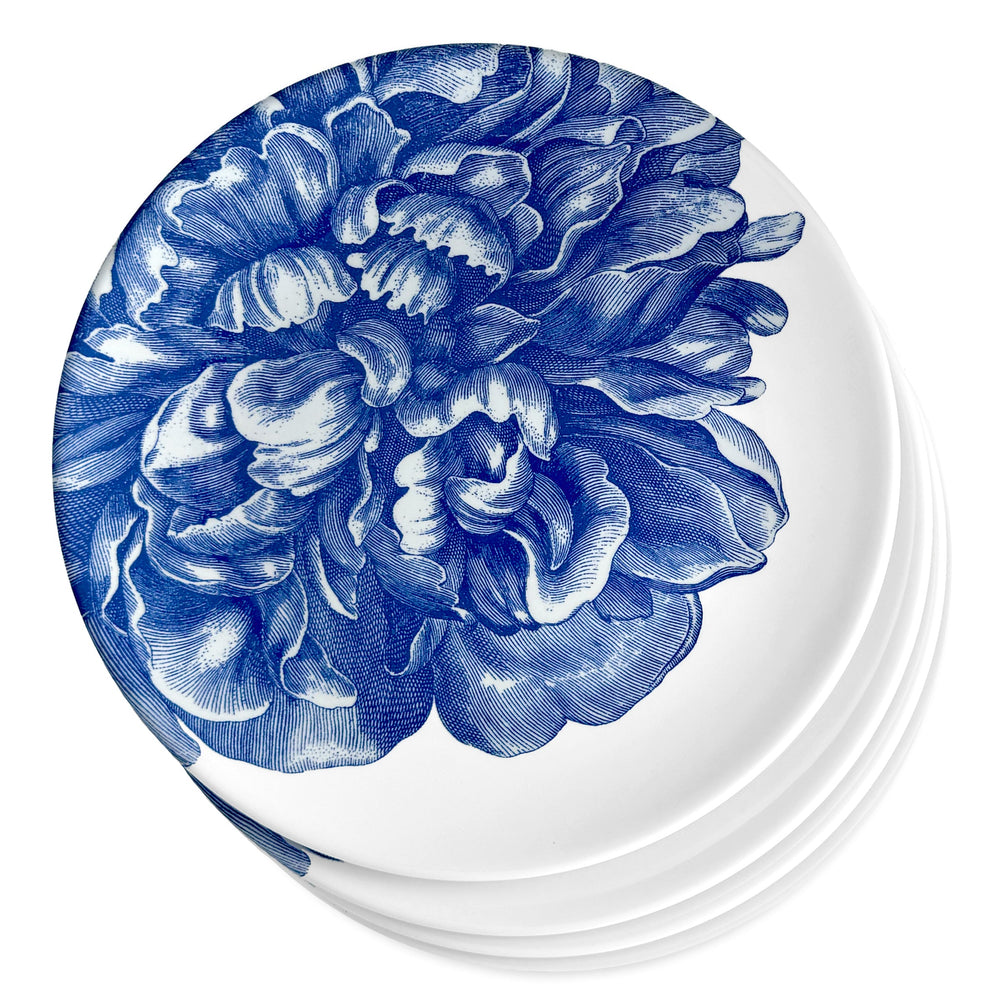 Peony Melamine Dinner Plates, Set of 4 image 5