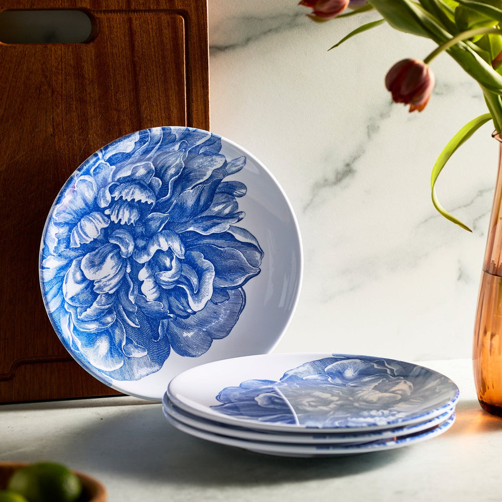 Peony Melamine Dinner Plates, Set of 4 image 4
