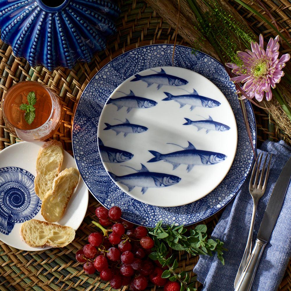 School of Fish Coupe Salad Plate image 2
