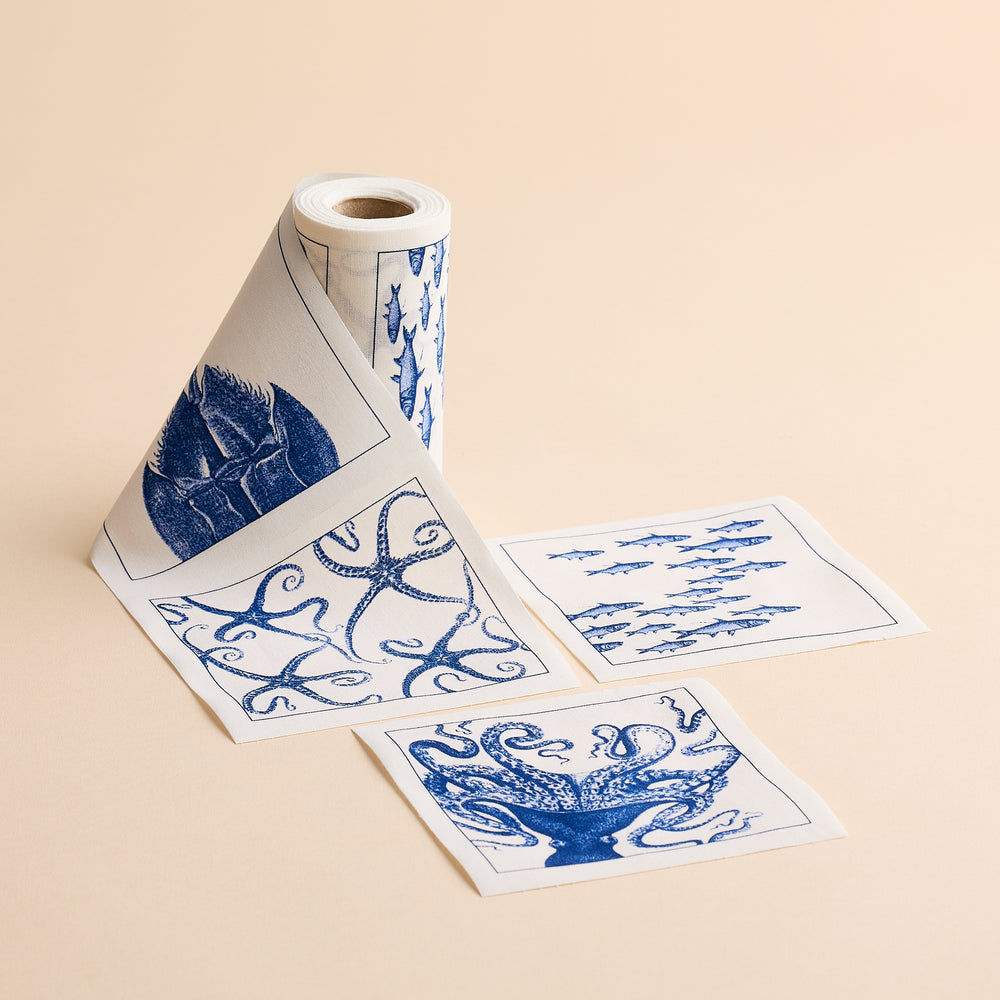 Coastal Cocktail Napkin Roll