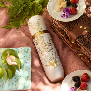Caskata x High Camp Crema Fairy Fern Wine Flask thumbnail 2