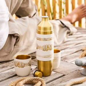Caskata x High Camp Crema Sailor's Knots Wine Flask thumbnail 2