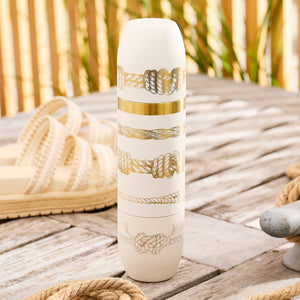 Caskata x High Camp Crema Sailor's Knots Wine Flask thumbnail 4