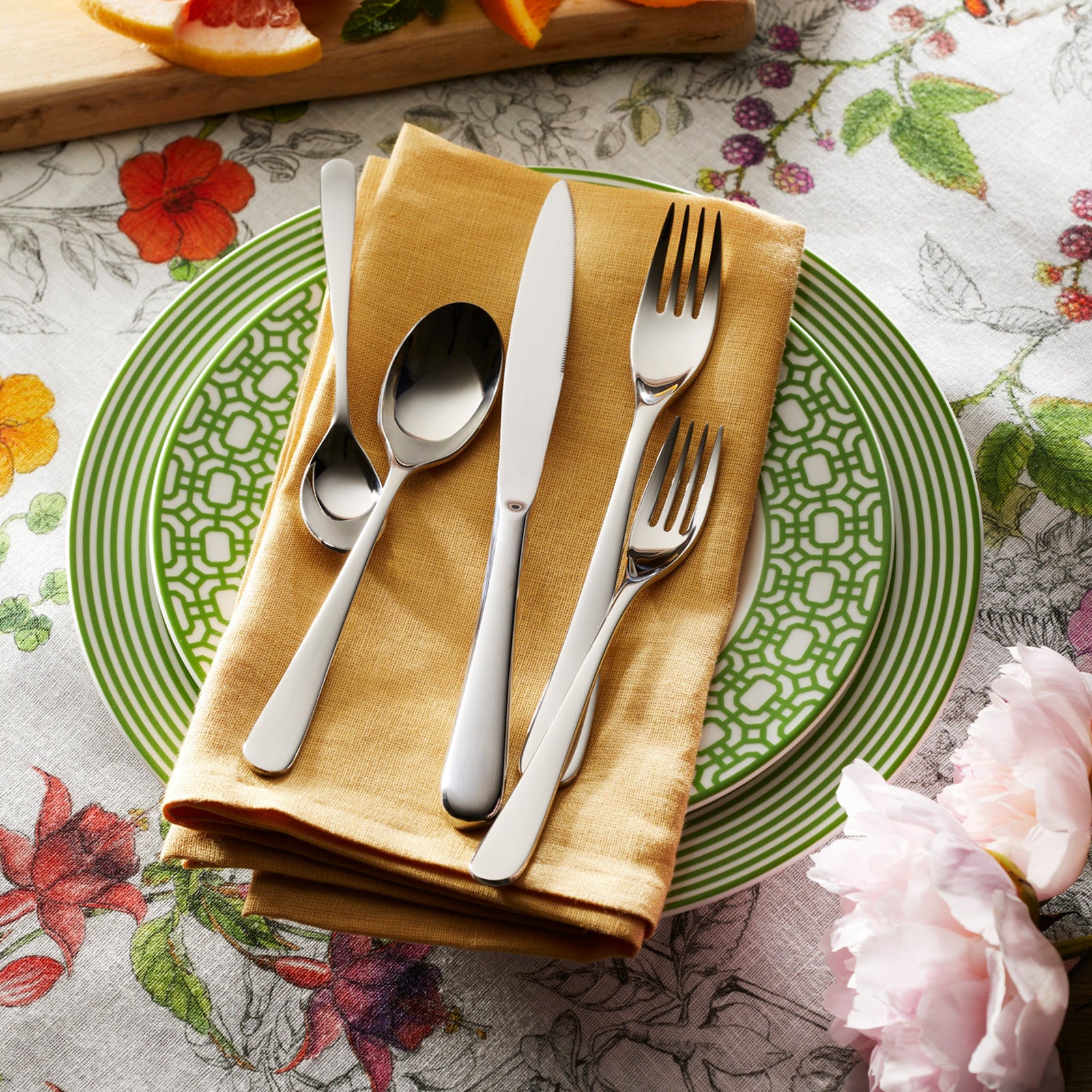 La Mer 5-Piece Flatware Setting - Caskata