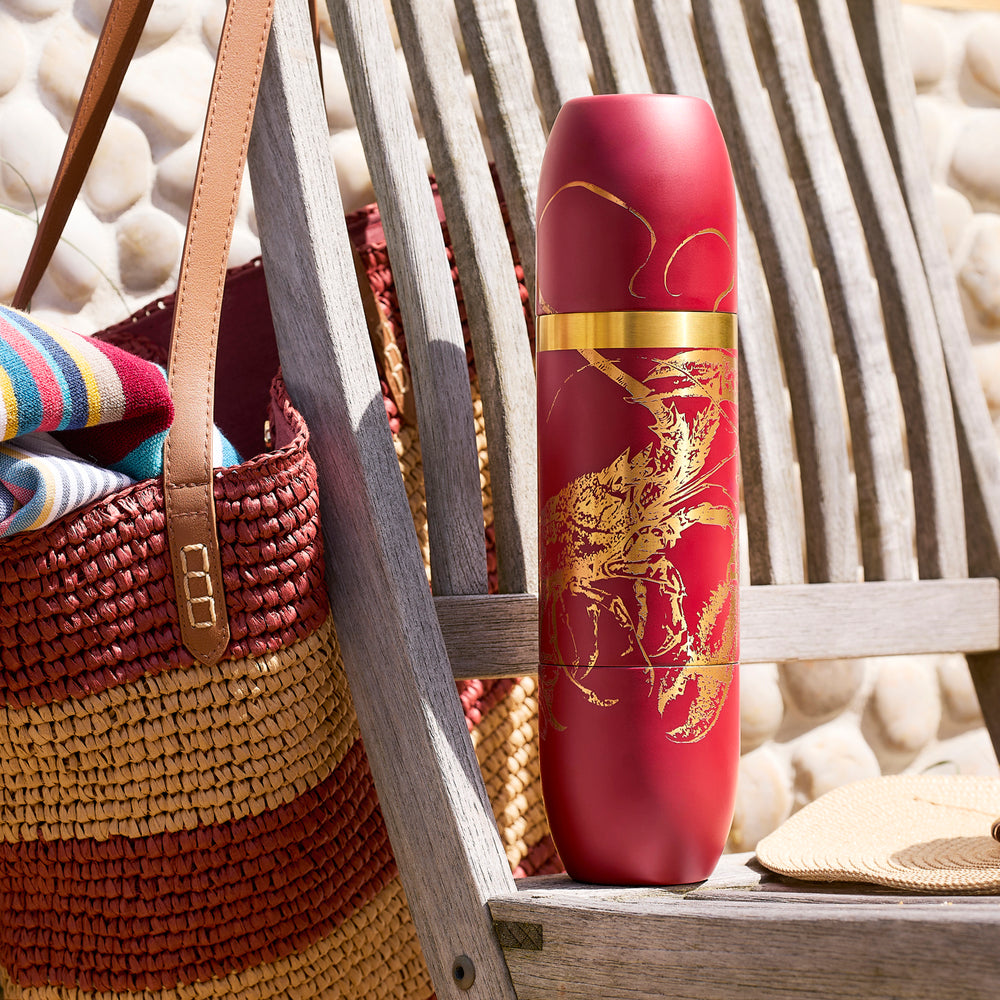 Caskata x High Camp Red Lobster Wine Flask image 3