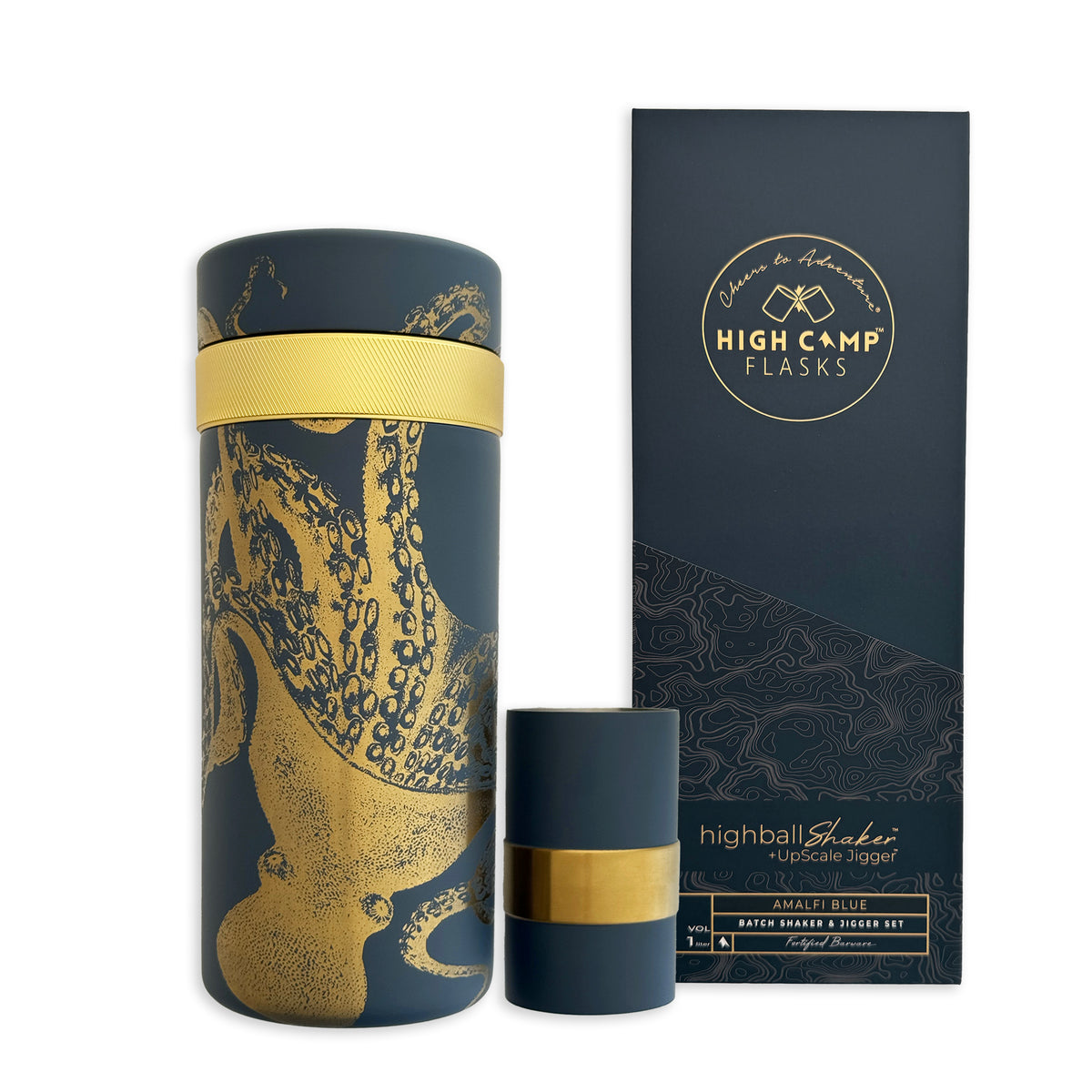 Caskata x High Camp Blue Lucy Batch Cocktail Shaker