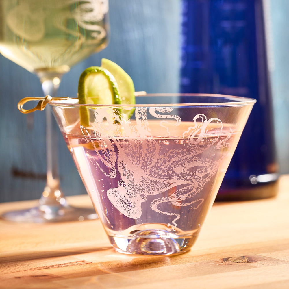 Lucy Stemless Martini Glasses image 2