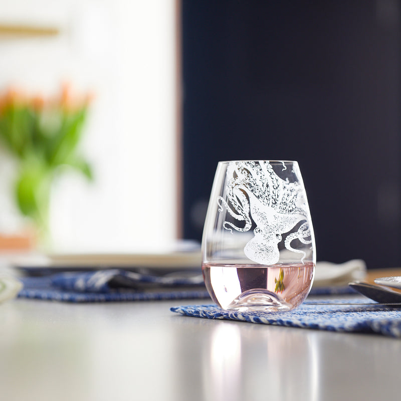 Lucy Stemless Wine Glasses