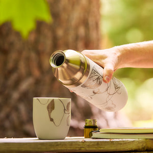 Caskata x High Camp Crema Morning Glory Fern Wine Flask thumbnail 4