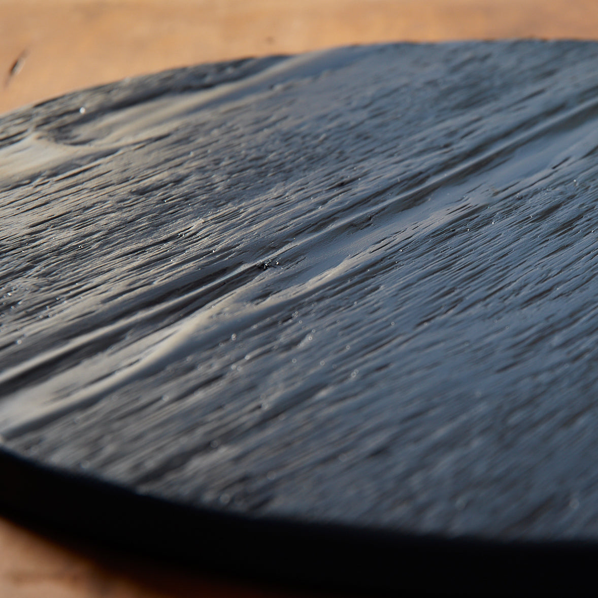 Navy and White Charcuterie Round Board from Caskata.