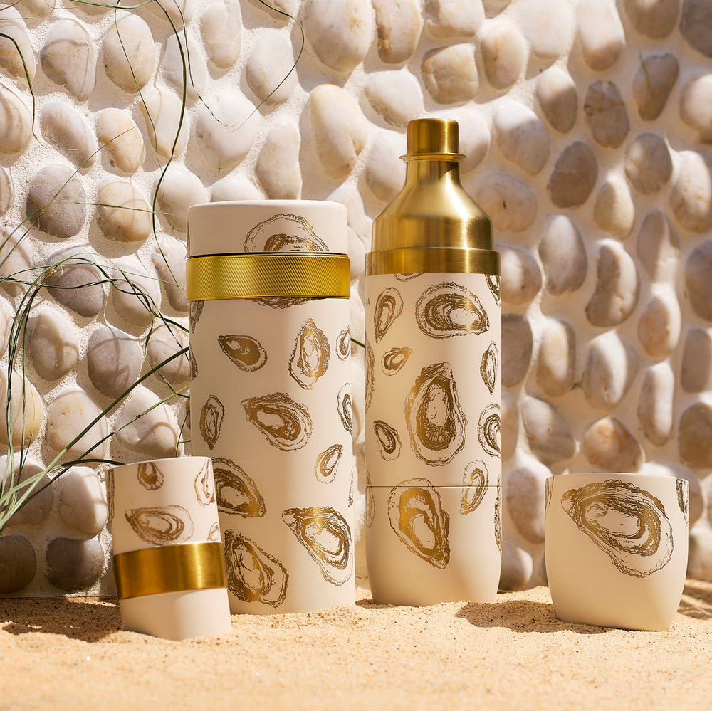 Caskata x High Camp Crema Oysters Wine Flask image 5