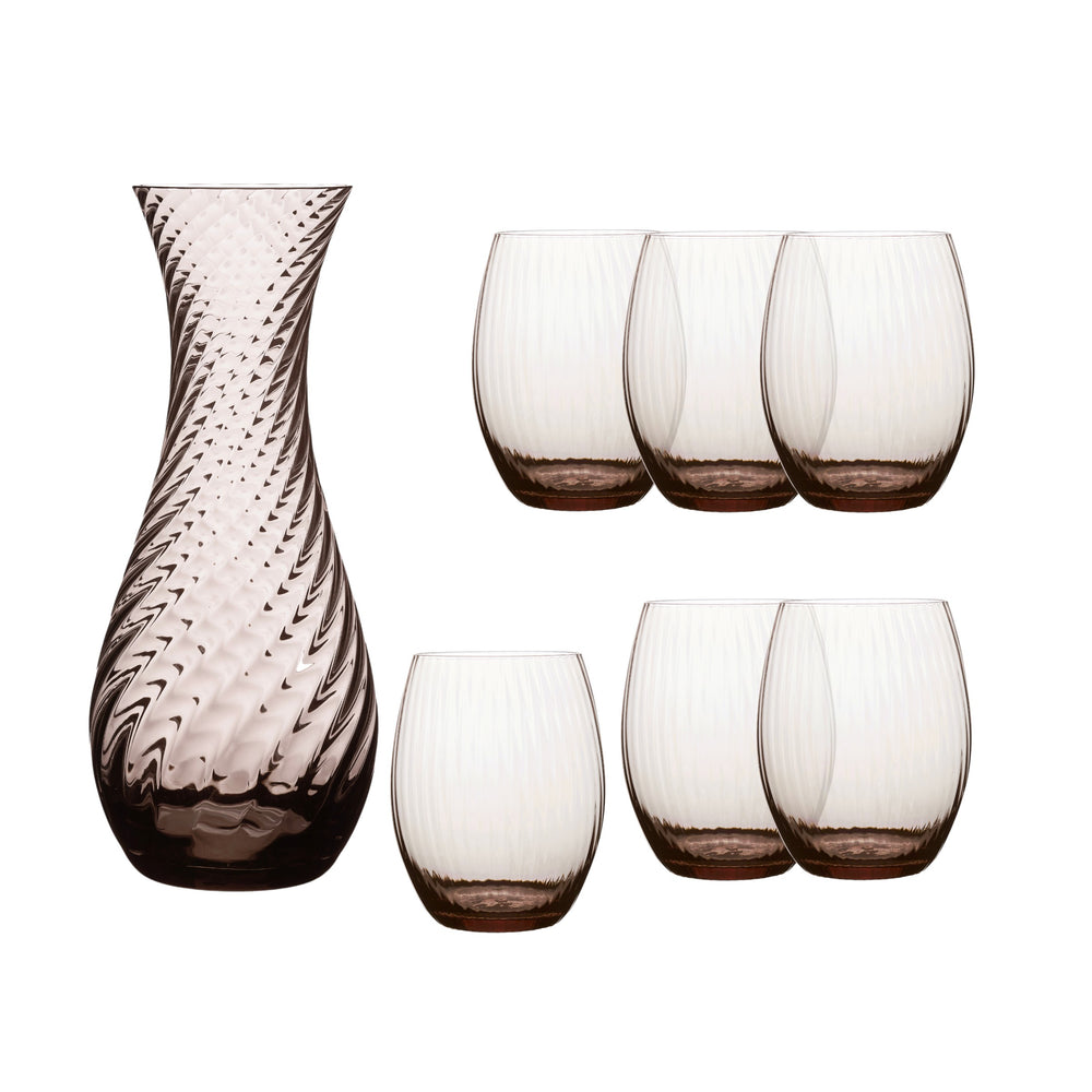 The Quinn Mocha Dinner Party Set