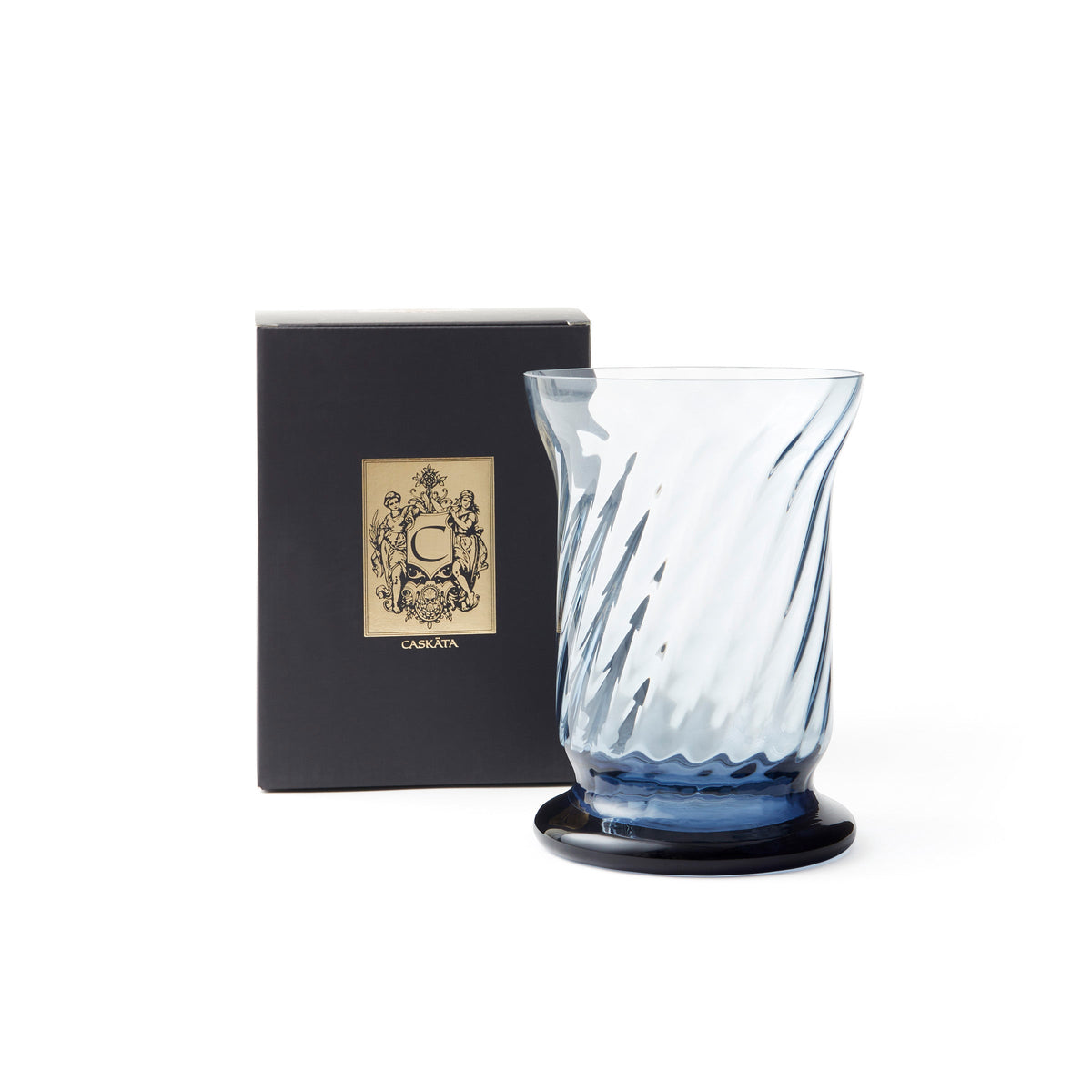 Quinn Ocean Boothbay Hurricane with black and gold gift box.