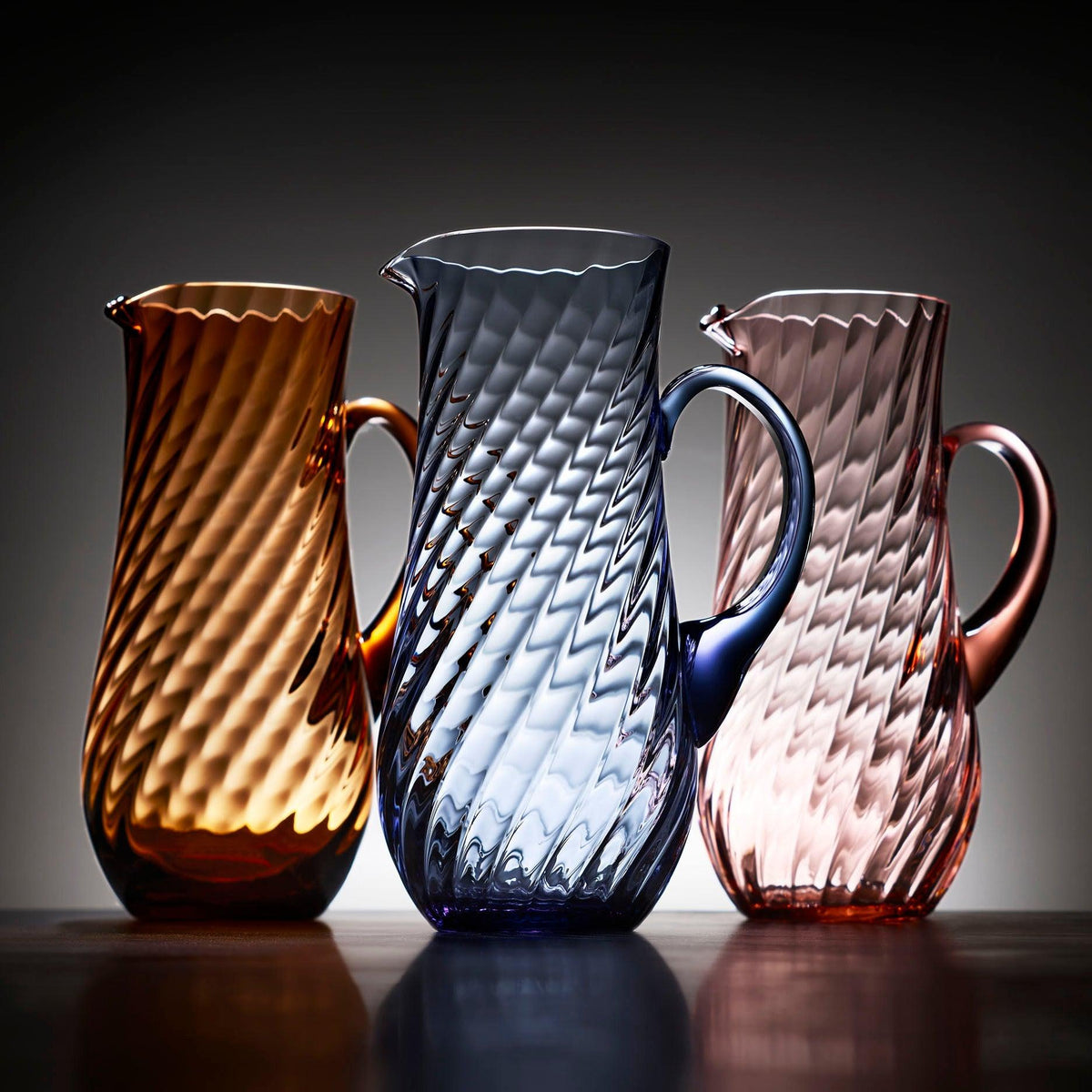 Quinn Pitcher in Amber, Rose and Ocean from Caskata