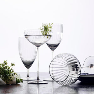 Quinn Collection Mouthblown Crystal Stemware from Caskata