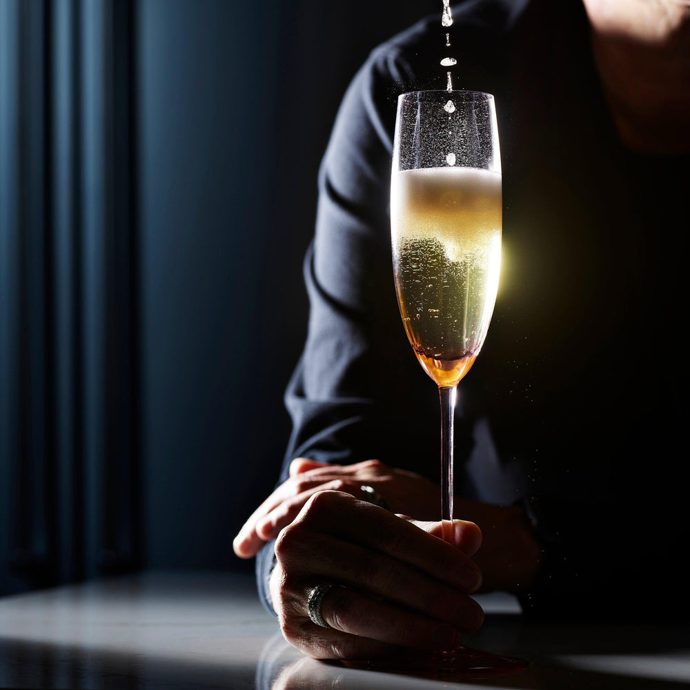 Quinn Rose Champagne Flute Glasses image 4