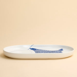 Ray the Stingray Large Coupe Oval Platter thumbnail 5