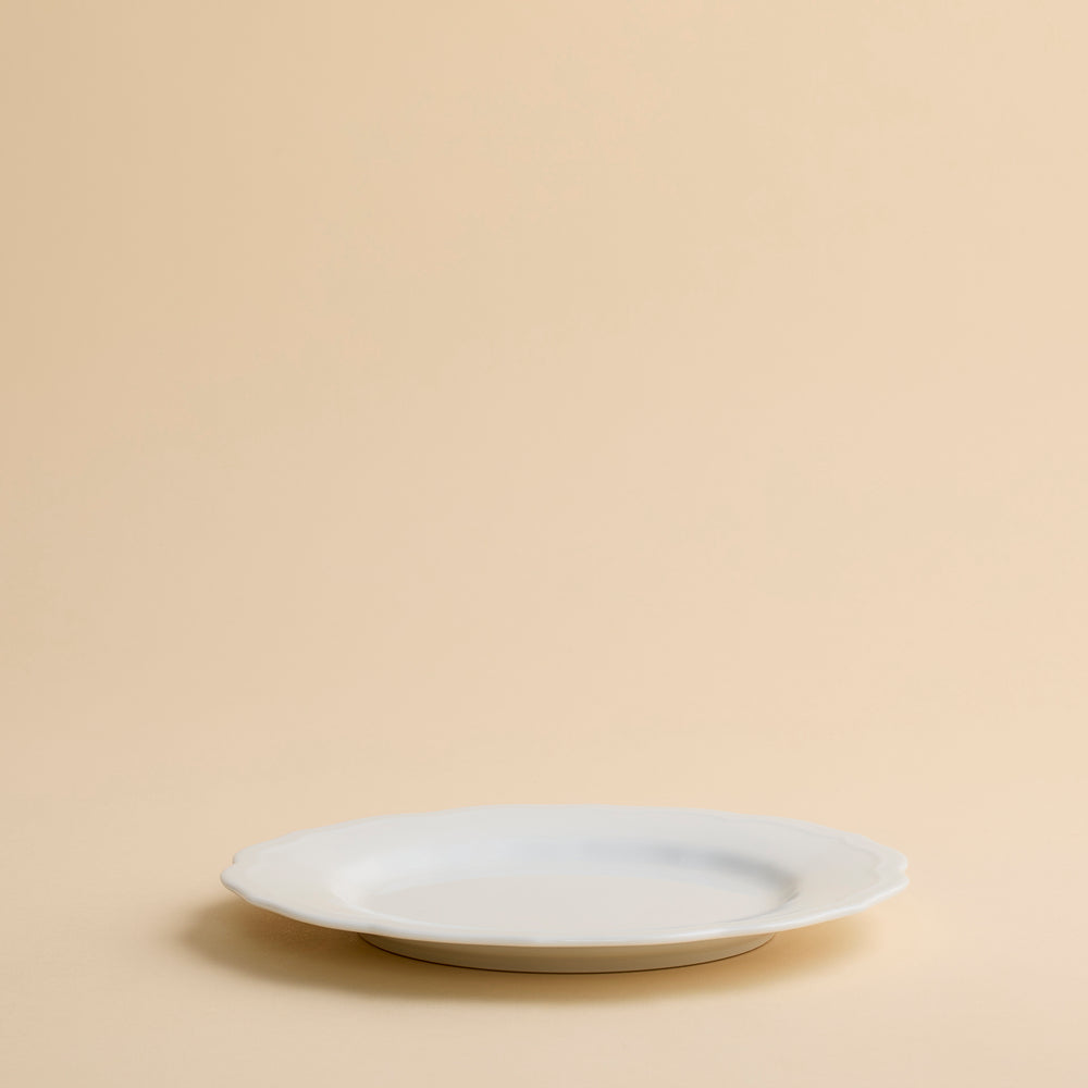 Stella Scalloped White Salad Plate image 11