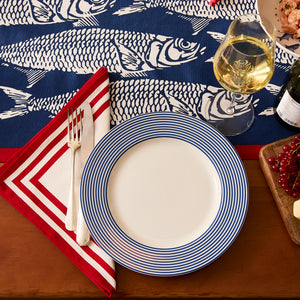 Newport Stripe Table Set for 4 thumbnail 2