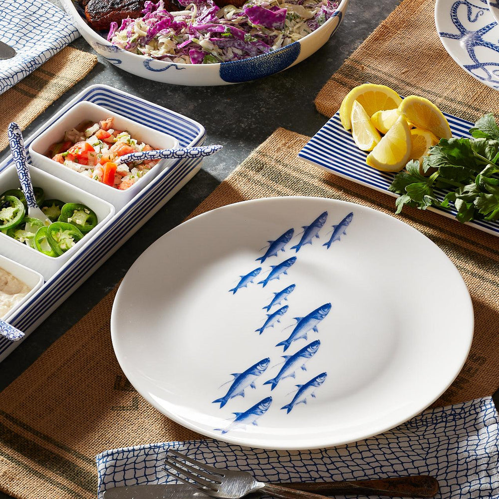 School of Fish Coupe Dinner Plate image 2