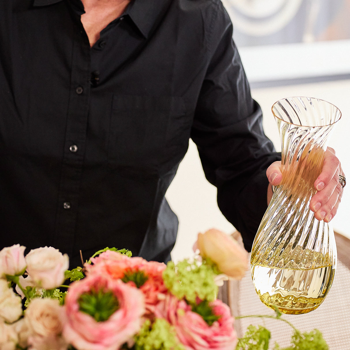 Quinn Citrine Carafe - Caskata