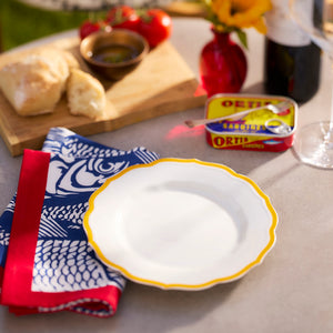 Stella Scalloped Marigold Salad Plate thumbnail 4