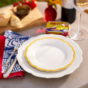 Stella Scalloped Marigold Salad Plate thumbnail 3