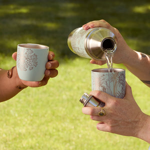 Caskata x High Camp Light Blue Summer Wine Flask thumbnail 4
