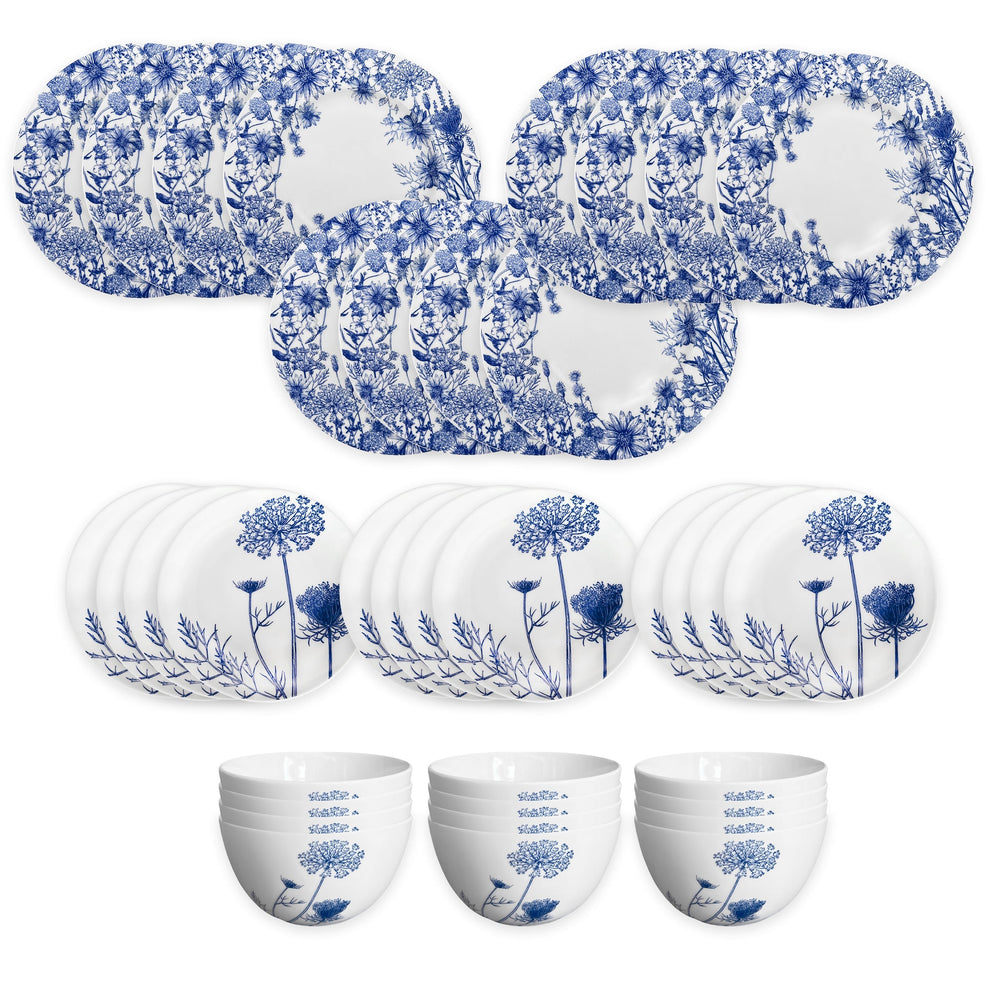 Summer Blues Table Set for 12
