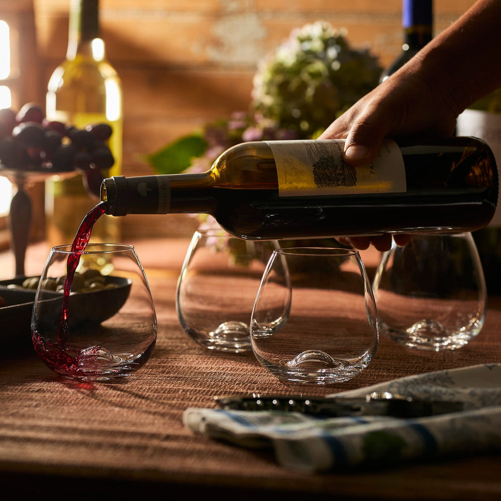 Tuesday Stemless Wine Glasses, Set of 4 image 3