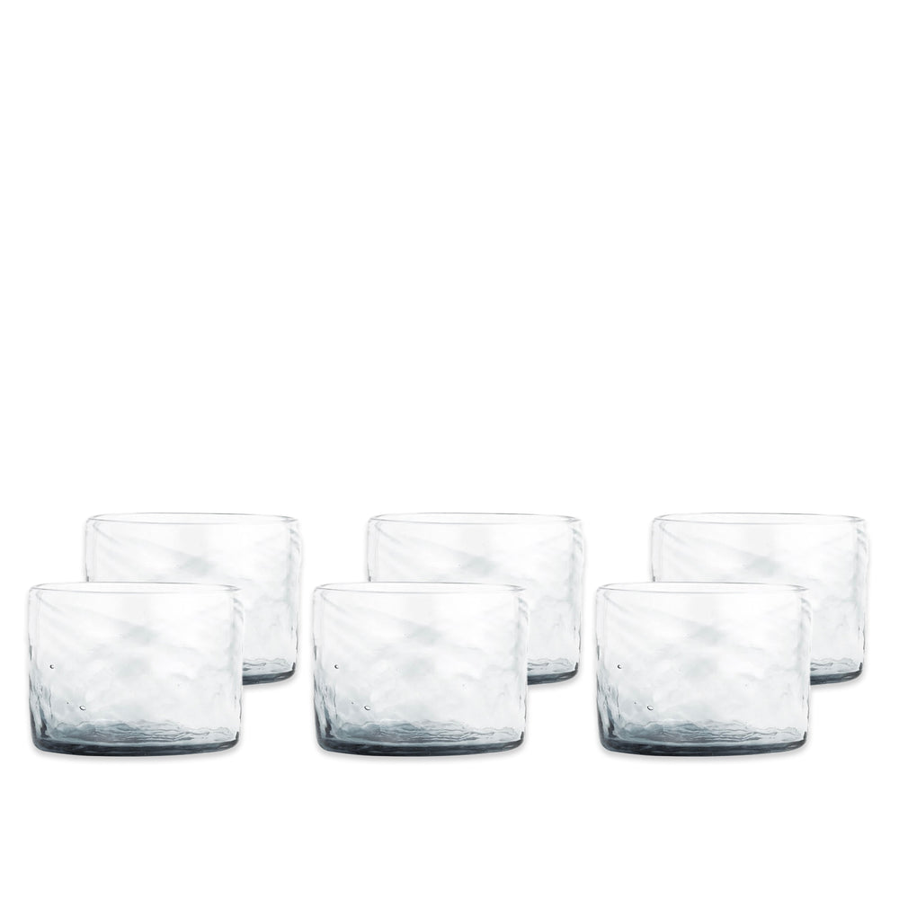 Viento Small Clear Tumblers, Set of 6