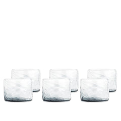 Viento Small Clear Tumblers, Set of 6