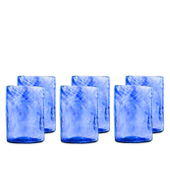Viento Medium Cobalt Tumblers, Set of 6