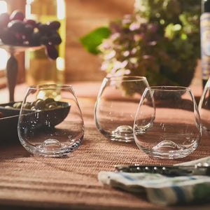 Tuesday Stemless Wine Glasses, Set of 4